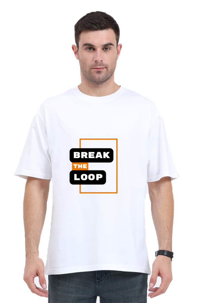 Break The Loop Oversized T-shirt for men