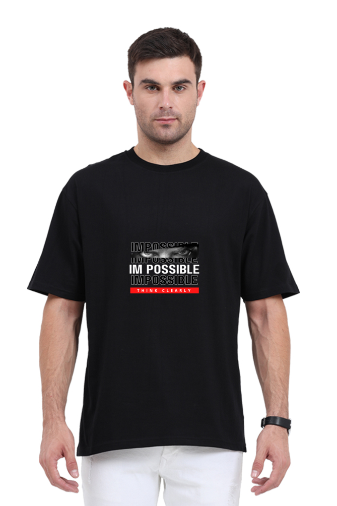 Impossible Designer Oversized T-shirt for men