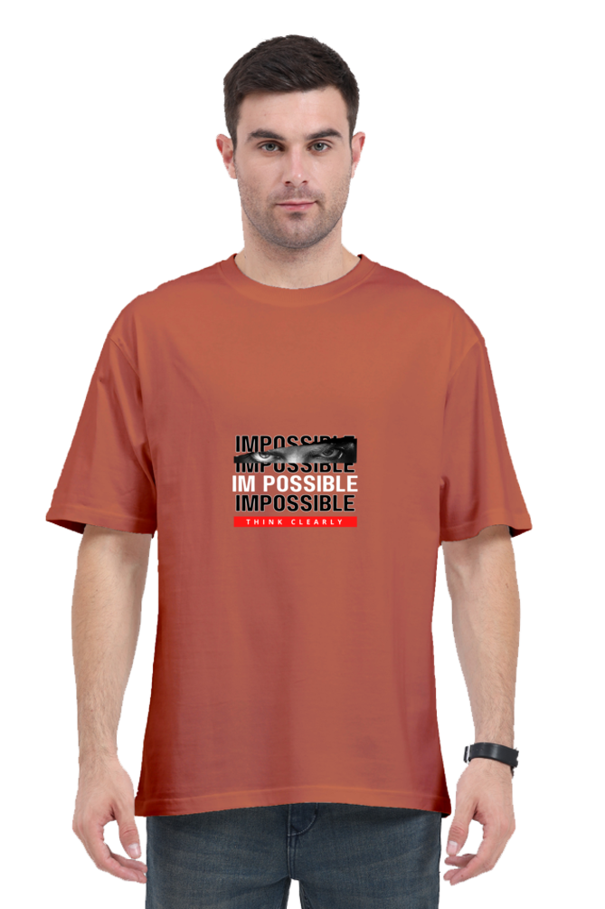 Impossible Designer Oversized T-shirt for men